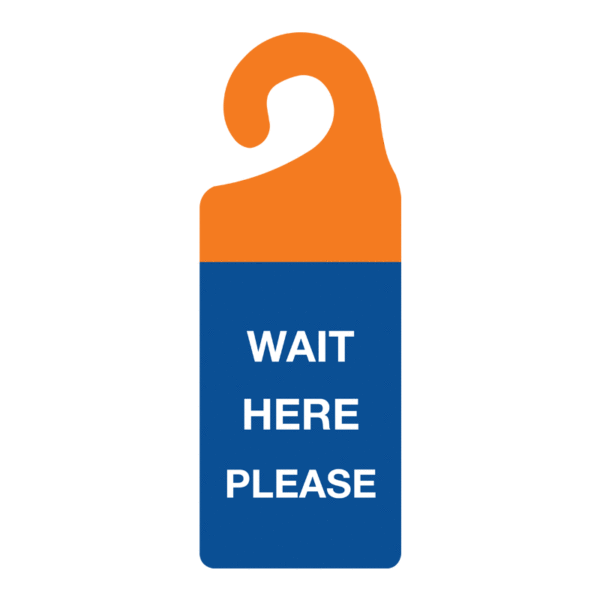 door-hanger-wait